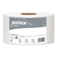 Plus Gigant Mini Jumbo Toilet Roll 150m White 2-Ply 12 Rolls