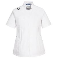 Medical Maternity Tunic, White, Small, Regular