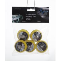 50mm Backing Pad for Hook & Loop Abrasive Discs with 6mm Thread, 5 Pads