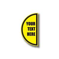 Durastripe Half Sign - Your Text Here // Custom (Right) 30.5 x 61