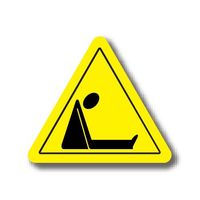 Durastripe Triangle Sign - Asphyxiation 51.0cm