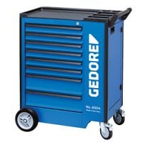 Tool assortment with tool trolley
