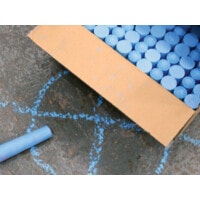 100 X 25mm Monster Chalk Sticks Blue (PK-72)