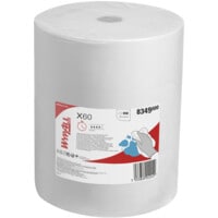 8349 WypAll X60 Cleaning Cloths Multi-Task Jumbo Roll White