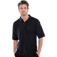 CLPKS Polycotton Polo Shirt Black XXX/Large