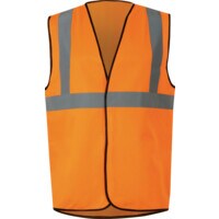 Hi-Vis Waistcoat 1BB & B (EN20471) Orange (2XL)