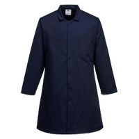 Food Industry Men's 1 Pocket Coat, Navy, XS, Regular