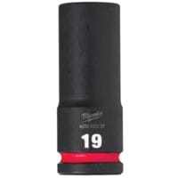 1/2" Sq Drive Shockwave Impact Socket 19mm Deep-Ii