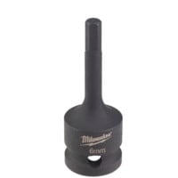 1/2" Sq Drive Impact Hex Bit Socket HEX6