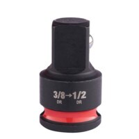 3/8"SQ Drive Shockwave Impact Adaptor-Ii to 1/2" Sq Drive Male