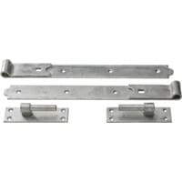 450mm Straight Bands & Hooks on Plate Galvanised (PR)