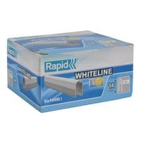 36/14 14mm DP x 5m White Staples (Box 1000 x 5)