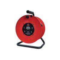 Open Drum Cable Reel 240V 13A 2-Socket 50m FPPCR50M