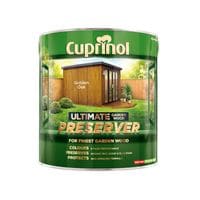 Ultimate Garden Wood Preserver Golden Oak 4 litre CUPGWPREGO4L