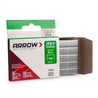A215 JT21 Light Duty Staples 5/16", Pack of 1000