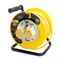 LVCT2516-2-MP 16amp 2 Gang Cable Reel 25m 110V