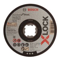 2608619266 Xlock Inox Cutting Discs 115mm x 1mm (10 Pack)