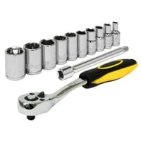 1/4" Ratchet Handle & Sockets