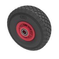 Puncture Proof Polyurethane 260mm Ball Bearing Wheel 100kg Load BZWPPUB260254D/LITE
