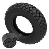 Pneumatic Tyre and tube 260mm x 85mm (3.00 x 4) diamond 6 ply TYRE/TUBE2606D