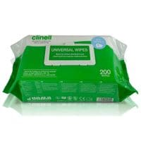 Clinell Universal Multi-Purpose Sanitising - 200 Wipes