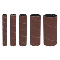 Sanding Sleeves Assorted 80 Grit, Pack of 5