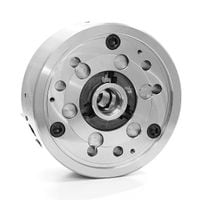 N Series - 3 Jaw Closed Centre Power Chuck - N24