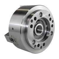 N Series (with Adaptor) - 3 Jaw Closed Centre Power Chuck with Adaptor Plate - N-06A05