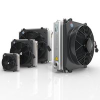 DC Series Air Blast Coolers Up to 180+ LPM 0.63kW/°C  11/4 BSP Ports 24V DC