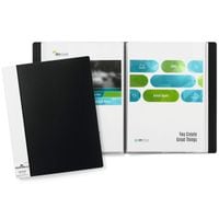 Duralook 30 Pocket Display Book Portfolio, 5 Pack, A4 Black