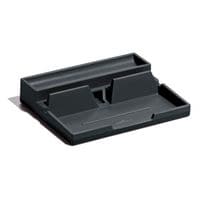 Varicolor Desk Stationery Organiser Tray Pen Pencil Tidy Storage, Grey