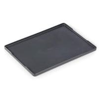Coffee Point Food-Safe Tea Serving Tray Compact for Draws, Grey