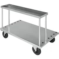 KM439 Storage Box, LxWxH 1200 X 270 X 5mm, Electrolytically Zinc Plated