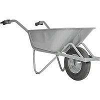 Construction Site Wheel Barrow, EASY RIDER, 4-ply Pneumatic Tyres