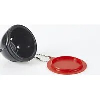Shower Head, Small, For Eye And Full Body Emergency Showers, Red