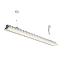 ALU CONNECT LED Ceiling Lamp, 36 W, Length 1180mm, Silver