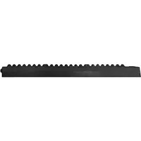 Border Edge NR, LxWxH 965 X 65 X 17mm, Black, Including Corner, Male