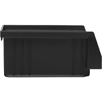 ESD Open Fronted Storage Bin, PP, With Suspension Tab, LxWxH 164 X 105 X 75mm, Pack Of 25