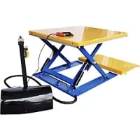 Low Profile Lift Table, G Shaped, Max. Load 1200 Kg, Hand Operated Control Unit
