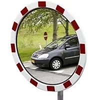 Traffic Mirrors Acrylic Glass, Polystyrene Frame, Round, Ø600mm