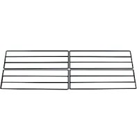 Shoe Rack For Cloakroom Bench, Double Sided, Length 2000mm