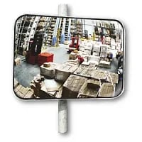 Universal Mirror For Indoor And Outdoor Use, Rectangular, WxH 1000 X 800mm
