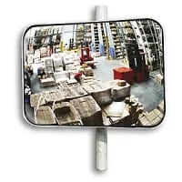 Universal Mirror For Indoor And Outdoor Use, Rectangular, WxH 800 X 600mm