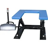 Low Profile Lift Table, U Platform, Max. Load 1000 Kg, Operating Voltage 400 V
