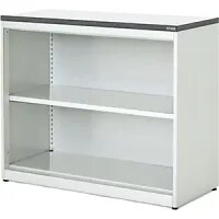 Combination Shelf Unit, HxWxD 830 X 1000 X 432mm, Plastic Panel, 1 Shelf, Pure White/White