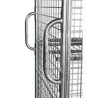 Handles For Roll Container, Pack Of 2, Electrolytically Zinc Plated In Blue