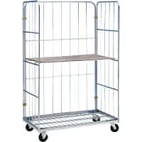 Transport And Display Container, 1 Shelf, HxWxD 1870 X 1200 X 800mm, Wheel Ø100mm