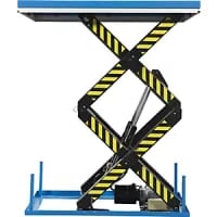 Double Scissor Lift Platform, Stationary, Max. Load 1000 Kg, Operating Voltage 400 V