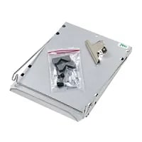 Writing Board With Clamp, LxWxH 340 X 248 X 46mm, Aluminium-Zinc Sheet A4