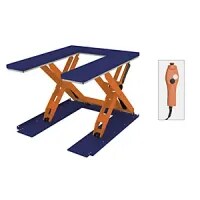 Low Profile Lift Table, U-shape, Platform Width 1180mm, Manual Control Unit